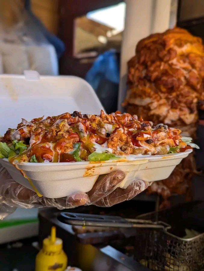 Fresh shawarma